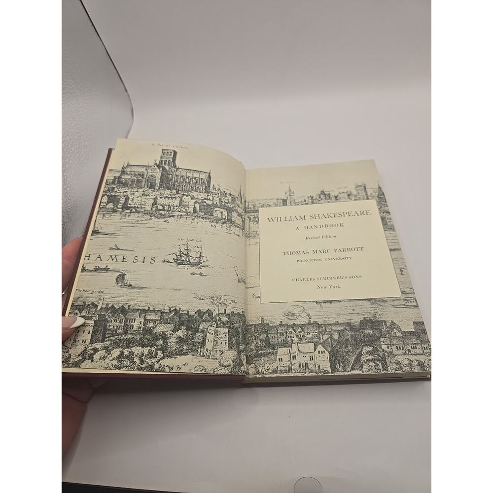 William Shakespeare A Handbook By Thomas Marc Parrott 1955 Hardcover - Picture 5 of 10